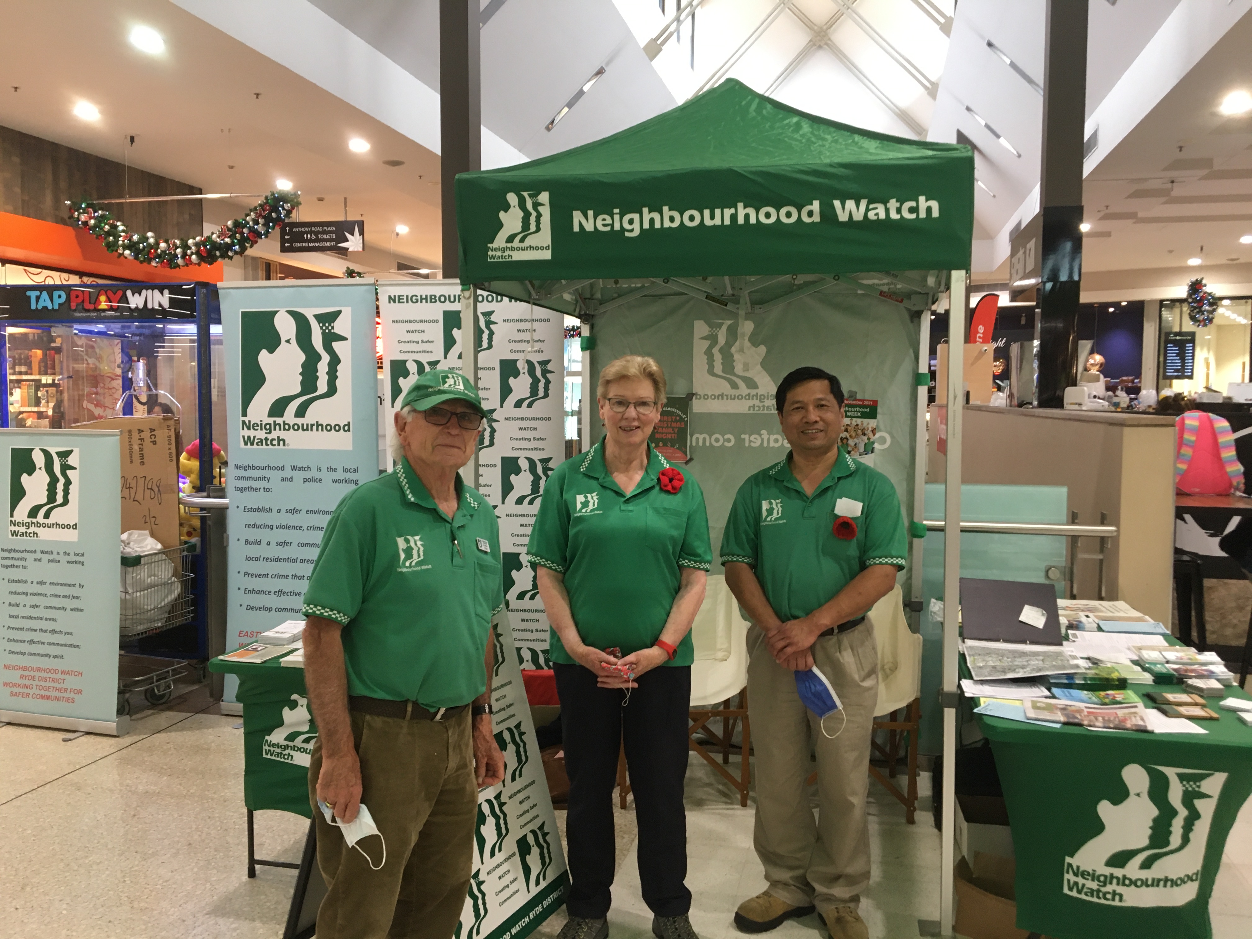 NHW Ryde Information Stall @ West Ryde Marketplace