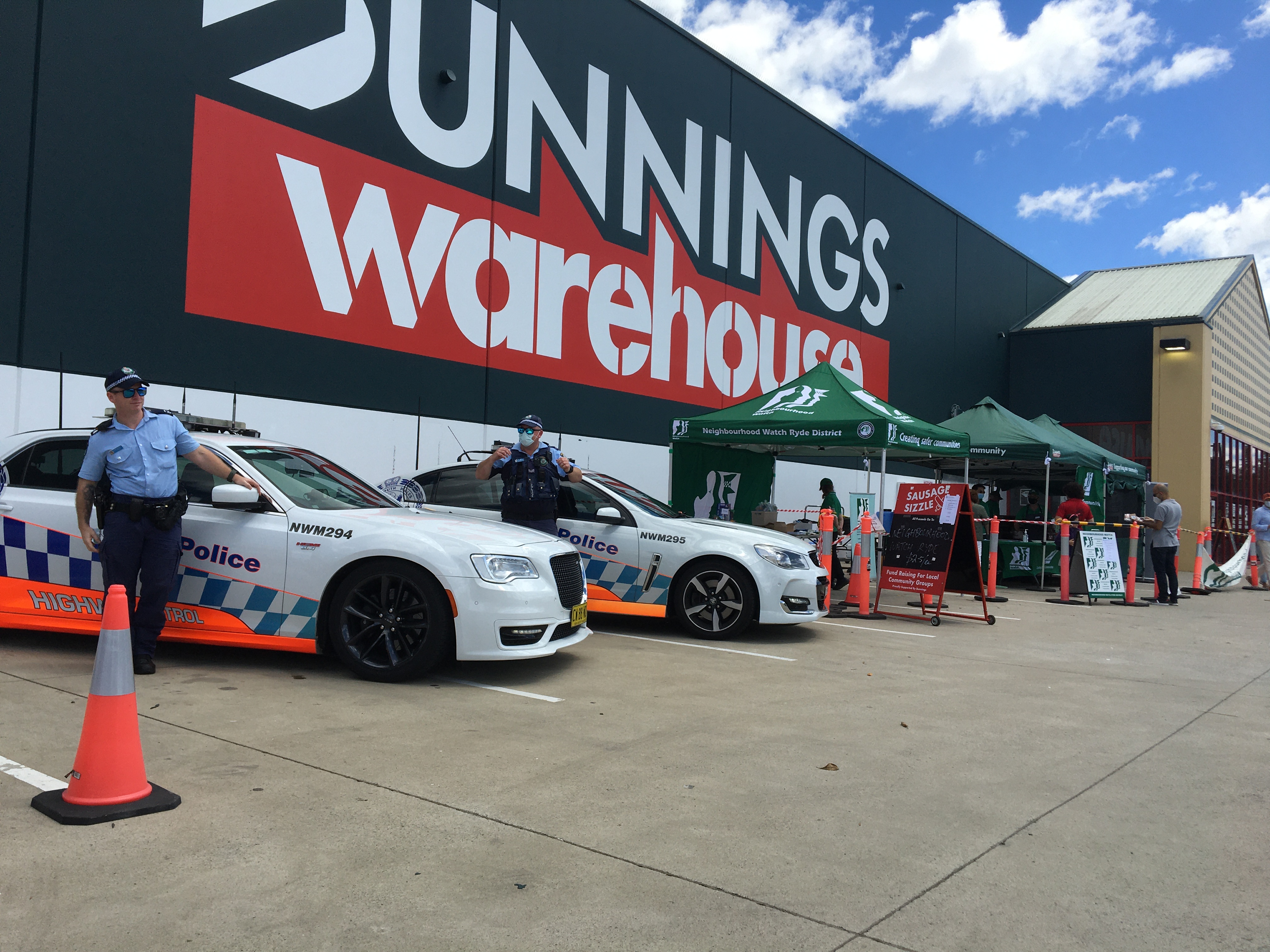 NSW Police HWYP@NHW  BBQ